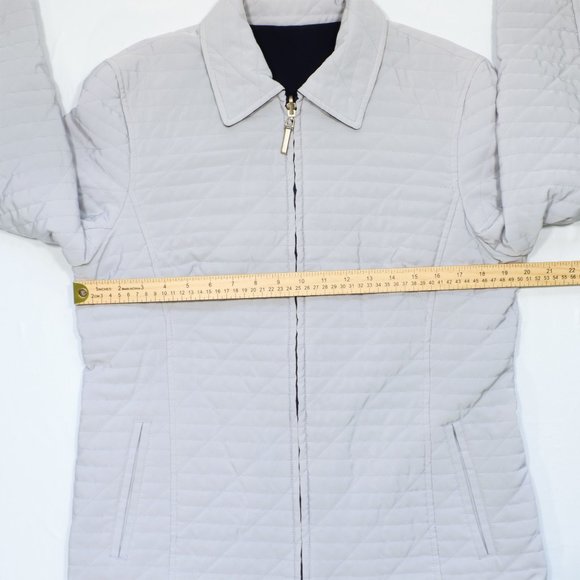 UD Reversible Womens Winter Jacket Size M Utex Design puffy quilted - Picture 9 of 12